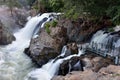 Kaveri river in Hogenakkal Falls Royalty Free Stock Photo